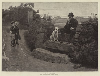 見知らぬ人 作： Norman Garstin